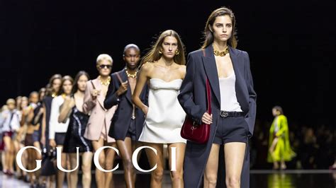 gucci straight jacket fashion show|Gucci ancora fashion show.